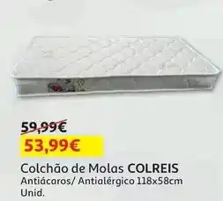 Auchan Colreis - colchão de molas promoção