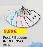 Auchan Inextenso - pack 7 babetes promoção