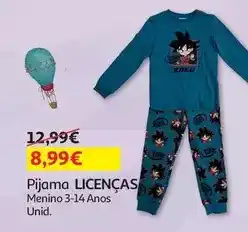 Auchan Licenças - pijama promoção