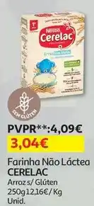 Auchan Cerelac - farinha nao lactea promoção