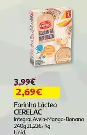 Auchan Cerelac - farinha láctea promoção