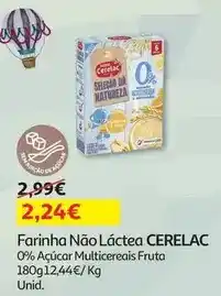 Auchan Cerelac - farinha não láctea promoção