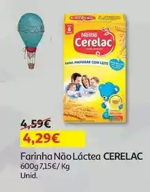 Auchan Cerelac - farinha não láctea promoção