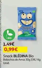 Auchan Blédina - snack bio promoção