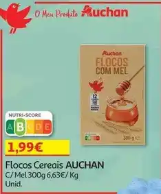 Auchan Auchan - flocos cereais promoção