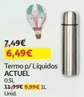 Auchan Actuel - termo p/liquidos :0.5l 893480 promoção