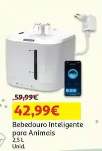 Auchan Bebedouro inteligente para animais promoção