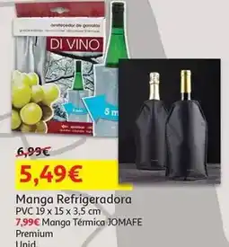 Auchan Manga refrigeradora di vino:pvc 19x15x3.5 cm or0001 promoção