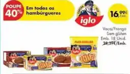 Pingo Doce Iglo - vaca/frango sem gluten promoção