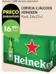 Pingo Doce Heineken - cerveja c/alcool promoção