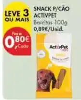 Pingo Doce Activpet - snack p/cão promoção