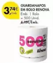 Pingo Doce Renova - guardanapos em rolo promoção