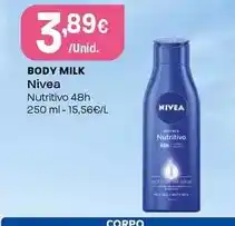 Intermarché Nivea - body milk promoção