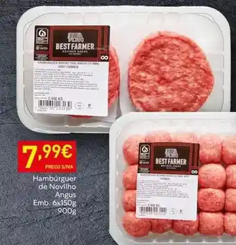 Recheio Angus - hamburguer de novilho promoção