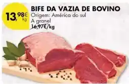 Pingo Doce A+ - bife da vazia de bovino promoção