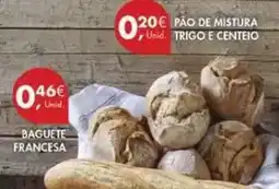 Pingo Doce Pao de mistura trigo e centeio promoção