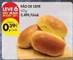 Pingo Doce A+ - pão de leite promoção