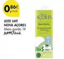 Pingo Doce Nova açores - leite uht promoção