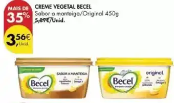 Pingo Doce Becel - creme vegetal promoção