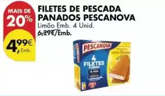 Pingo Doce Pescanova - filetes de pescada promoção