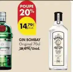 Pingo Doce Bombay - gin promoção
