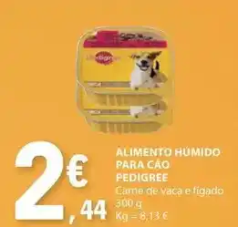 E.Leclerc Pedigree - alimento humido para cao promoção