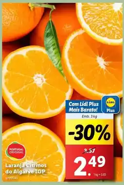 Lidl Portugal - laranja chirinos promoção