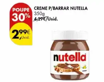 Pingo Doce Creme p/barrar nutella promoção