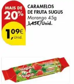 Pingo Doce Caramelos de fruta sugus morango promoção
