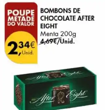 Pingo Doce Bombons de chocolate after  eight promoção