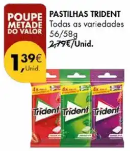 Pingo Doce Pastilhas Trident promoção