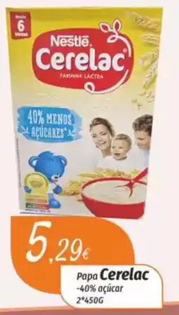 Miranda Supermercados Papa Cerelac -40% açúcar promoção