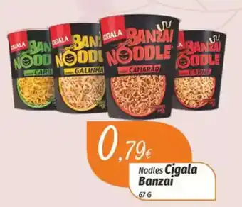 Miranda Supermercados Nodles Cigala Banzai promoção