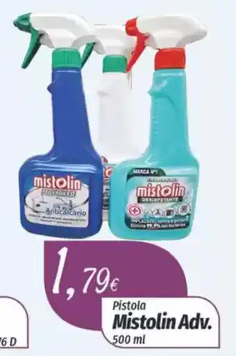 Miranda Supermercados Pistola Mistolin Adv. promoção