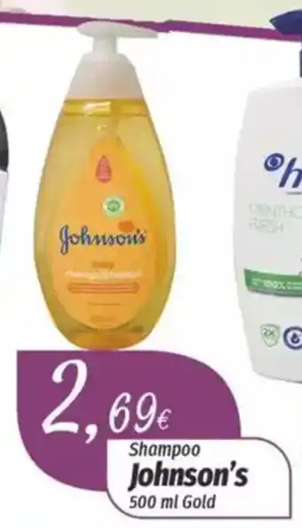 Miranda Supermercados Shampoo Johnson's Gold promoção