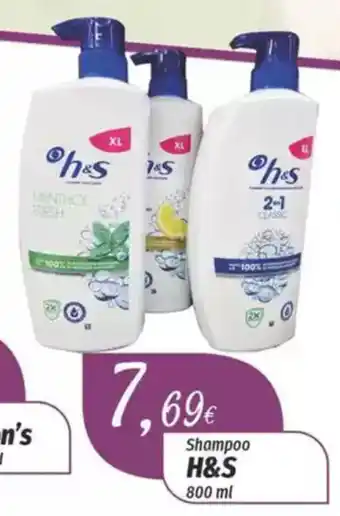 Miranda Supermercados Shampoo H&S promoção