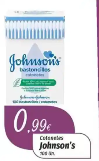 Miranda Supermercados Cotonetes Johnson's promoção