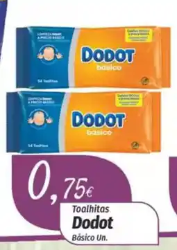 Miranda Supermercados Toalhitas Dodot promoção