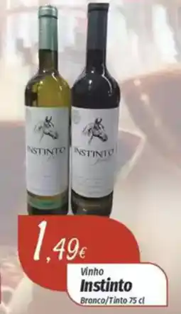 Miranda Supermercados Vinho Instinto Branco/Tinto promoção