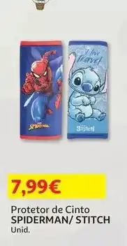 Auchan Protetor de cinto spiderman promoção