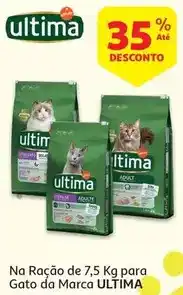 Auchan Ultima - ração gato frango 7,5kg 923172 promoção