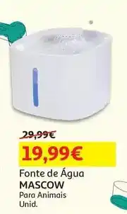 Auchan Mascow - fonte de água promoção