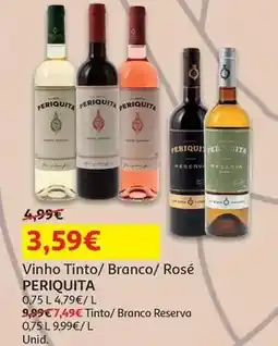 Auchan Periquita - vinho tinto :p. setubal 0.75 l promoção