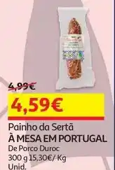 Auchan À mesa em portugal - painho da sertã promoção