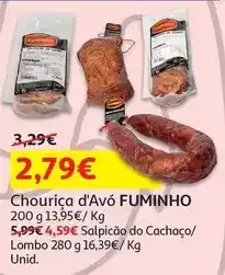 Auchan Fuminho - salpicão do lombo :280 g promoção