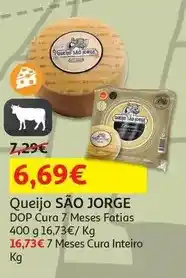 Auchan São jorge - queijo :dop 7 meses inteiro kg promoção