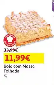 Auchan Bolo com massa folhada promoção