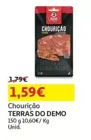 Auchan Terras do demo - chouricao promoção