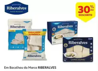 Auchan Riberalves - bacalhau:lombos 9m cura 800g promoção