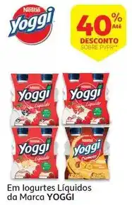 Auchan Yoggi - iogurte liquido:banana 4x160 g promoção